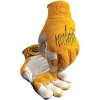 Caiman&reg; Premium TIG/MIG Welder's Gloves with Hook & Loop Closure, Split Cowhide, Size Medium GTA Hardware Inc
