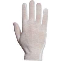 Superior&reg; ML40 Inspection Glove, Poly/Cotton, Hemmed Cuff, One Size GTA Hardware Inc