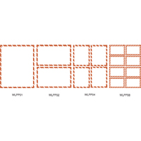 WHMIS Labels 100/Pkg, Paper, Roll, 10-7/8" L x 8-1/2" W GTA Hardware Inc