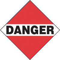 Danger Mixed Load TDG Placard, Adhesive Vinyl GTA Hardware Inc