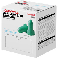 Howard Leight Maximum Lite Low-Pressure Foam Earplugs, Pair - Polybag, Corded GTA Hardware Inc