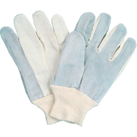 Standard-Duty Full-Index Work Gloves, Large, Split Cowhide Palm GTA Hardware Inc