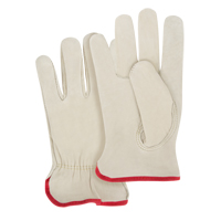 Gants pour conducteurs &agrave; ajustement serr&eacute;, Petit, Paume en Cuir fleur de vache GTA Hardware Inc