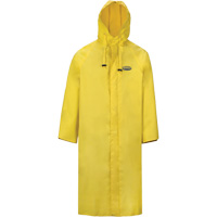 V&ecirc;tements imperm&eacute;ables Hurricane ignifuges et r&eacute;sistants &agrave; l'huile, manteau de 48', 5T-Grand, Jaune GTA Hardware Inc