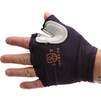 Gant sans doigts Tool Grip avec pi&egrave;ce de sangle, droit, Taille T-petit, Paume Su&egrave;de GTA Hardware Inc