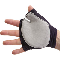 Gant sans doigts Tool Grip avec pi&egrave;ce de sangle, droit, Taille T-petit, Paume Su&egrave;de GTA Hardware Inc