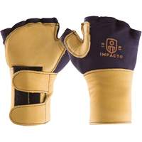 Gants de protection sup&eacute;rieure contre les impacts & les microtraumarismes r&eacute;p&eacute;t&eacute;s, main droite, Taille T-petit, Paume Cuir fleur GTA Hardware Inc
