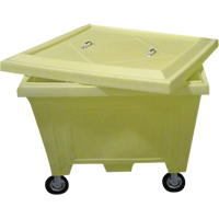 Extra Large Tote with 4" Wheels, 223 US gal. Capacity GTA Hardware Inc