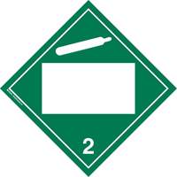 Plaque-&eacute;tiquette TMD gaz non toxique, Plastique GTA Hardware Inc