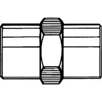 RACCORD FEMELLE HEXAGONAL(F)NPT1/8"(F)1/8"LAITON, Laiton GTA Hardware Inc