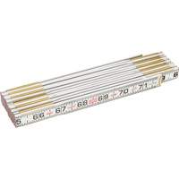 Red End&reg; Flat Reading Rule, 6' L, Wood GTA Hardware Inc