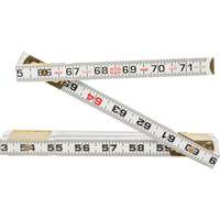 Red End&reg; Flat Reading Rule, 6' L, Wood GTA Hardware Inc