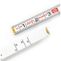 Red End&reg; Masonry Rule, 6' L, Wood, 1/16" Graduations GTA Hardware Inc