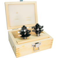 Jeux de fraises pour montants &amp; traverses &agrave; 2 cannelures GTA Hardware Inc