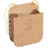 Sac d'outils avec sangle, Cuir, 1 pochettes, Brun GTA Hardware Inc