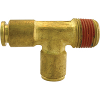 T&eacute; de course m&acirc;le P. T. C., Laiton, 3/8" x 1/4" GTA Hardware Inc