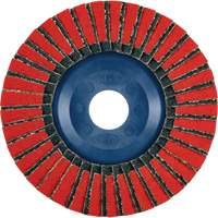 Twin Flap Disc, 4-1/2" x 7/8", Type 27, 40 Grit, Ceramic/Zirconia Alumina GTA Hardware Inc
