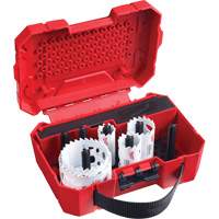 Hole Dozer Carbide Teeth Hole Saw Kit, 9 Pieces GTA Hardware Inc