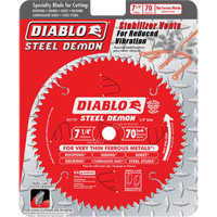 Steel Demon Cutting Saw Blade, 7-1/4", 70 Teeth, Metal Use GTA Hardware Inc