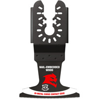 Demo Demon 2-1/2" Universal Fit Bi-Metal Oscillating Blade for Nail-Embedded Wood GTA Hardware Inc