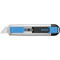SECUNORM 525 Retractable Knife with Trapezoid Blade No. 99, 21 mm, Heavy-Duty, Aluminum Handle GTA Hardware Inc