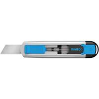 SECUNORM 540 Retractable Knife with Styropor Blade No. 17940, 36 mm, Stainless Steel, Heavy-Duty, Aluminum Handle GTA Hardware Inc