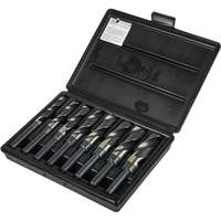 Reduced Shank Drill Bit Set, 8 Pieces, High Speed Steel GTA Hardware Inc