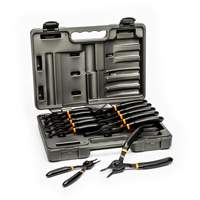 Jeu de pinces transformables &agrave; anneau &agrave; ressort et bec fixe 12 mcx GTA Hardware Inc