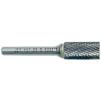 End-Cut Cylindrical Burr, 1/2" Dia., 1/4" Shank, 1" Depth of Cut GTA Hardware Inc