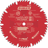 Contractor Saw Blades - Combination Saw Blades, 10", 50 Teeth, Wood Use GTA Hardware Inc