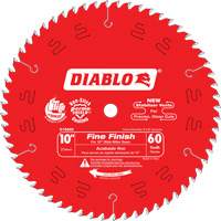 Contractor Saw Blades - Fine Finishing Saw Blades, 10", 60 Teeth, Wood Use GTA Hardware Inc