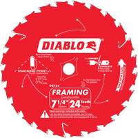 Framing Saw Blade, 7-1/4", 24 Teeth, Wood Use GTA Hardware Inc