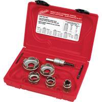 Sheet Metal Carbide Cutter Electrician's Kit, 7 Pieces GTA Hardware Inc