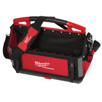 Packout Tote, Ballistic Nylon, 32 Pockets, Black/Red GTA Hardware Inc