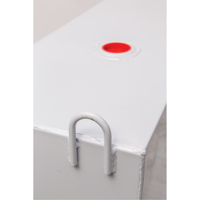 R&eacute;servoir de transfert pour carburant en acier, Acier, Capacit&eacute; 100 gal., Noir GTA Hardware Inc