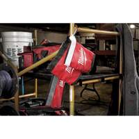 Multi-Size Zipper Pouches - Set of 3, Canvas, 3 Pockets, Black/Red GTA Hardware Inc