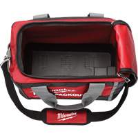Packout Tool Bag, Ballistic Nylon, 2 Pockets, Black/Red GTA Hardware Inc