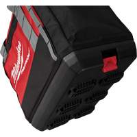 Packout Tool Bag, Ballistic Nylon, 2 Pockets, Black/Red GTA Hardware Inc