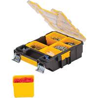 Mid-Size Pro Organizer, 4-1/2" W x 10-1/4" D x 13-3/5" H, Black/Yellow GTA Hardware Inc