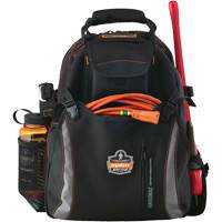 Sac &agrave; dos pour outils 5843 Arsenal, 13-1/2" lo x 8-1/2" la, Noir, Polyester GTA Hardware Inc
