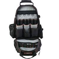 Sac &agrave; dos pour outils 5843 Arsenal, 13-1/2" lo x 8-1/2" la, Noir, Polyester GTA Hardware Inc