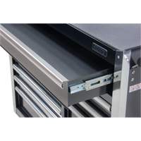 Chariot &agrave; outils industriel, 11 tiroirs, 41" la x 18-3/4" p x 39-1/3" h, Noir GTA Hardware Inc