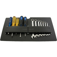 Panneau porte-outils de petite taille pour coffre &agrave; outils mobile GTA Hardware Inc