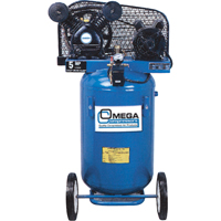 Professional Series Air Compressors, Electric, 16.6 Gal. (20 US Gal), 125 PSI, 115/1 V GTA Hardware Inc