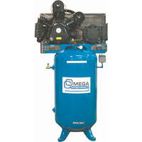 Industrial Series Air Compressors - Vertical Compressors - Two Stage, 66.6 Gal. (80 US Gal) GTA Hardware Inc