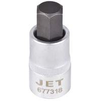 Bit Socket, Hex, 1/2" x 2" L, 1/2" Drive GTA Hardware Inc