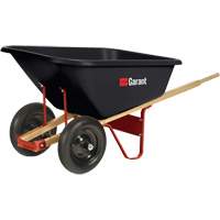 Wheelbarrow, 8 cu. Ft., Polyethylene Tray GTA Hardware Inc