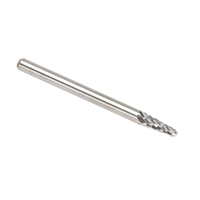 Fraises au carbure solide - Forme conique, extr&eacute;mit&eacute; rayon de 14° CLEVELAND, 1/8" Tige GTA Hardware Inc