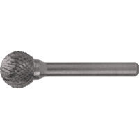 Fraises au carbure solide - Forme sph&eacute;rique CLEVELAND, 1/8" dia., 1/4" Tige GTA Hardware Inc