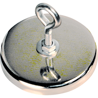 Aimants ronds &agrave; profil bas, dia. 2-5/8", Force de 41  lb GTA Hardware Inc